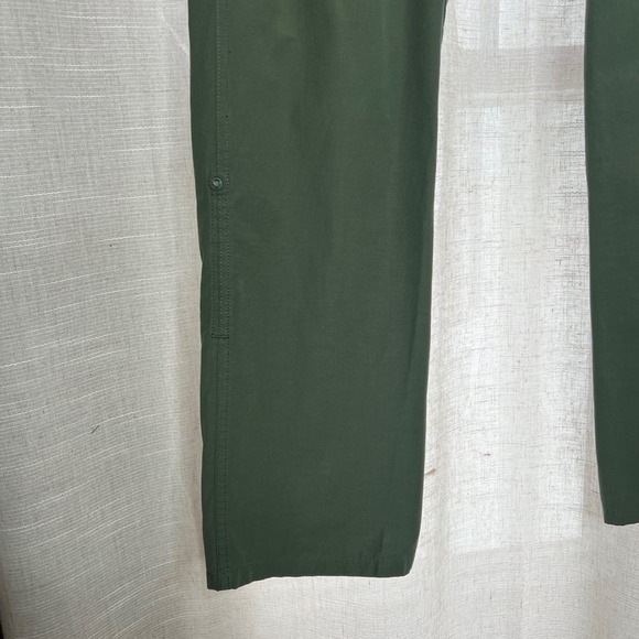 Marmot Hiking Pants Convertable Roll Tab Green Stretch Pockets Women's Size 6 - Picture 6 of 9